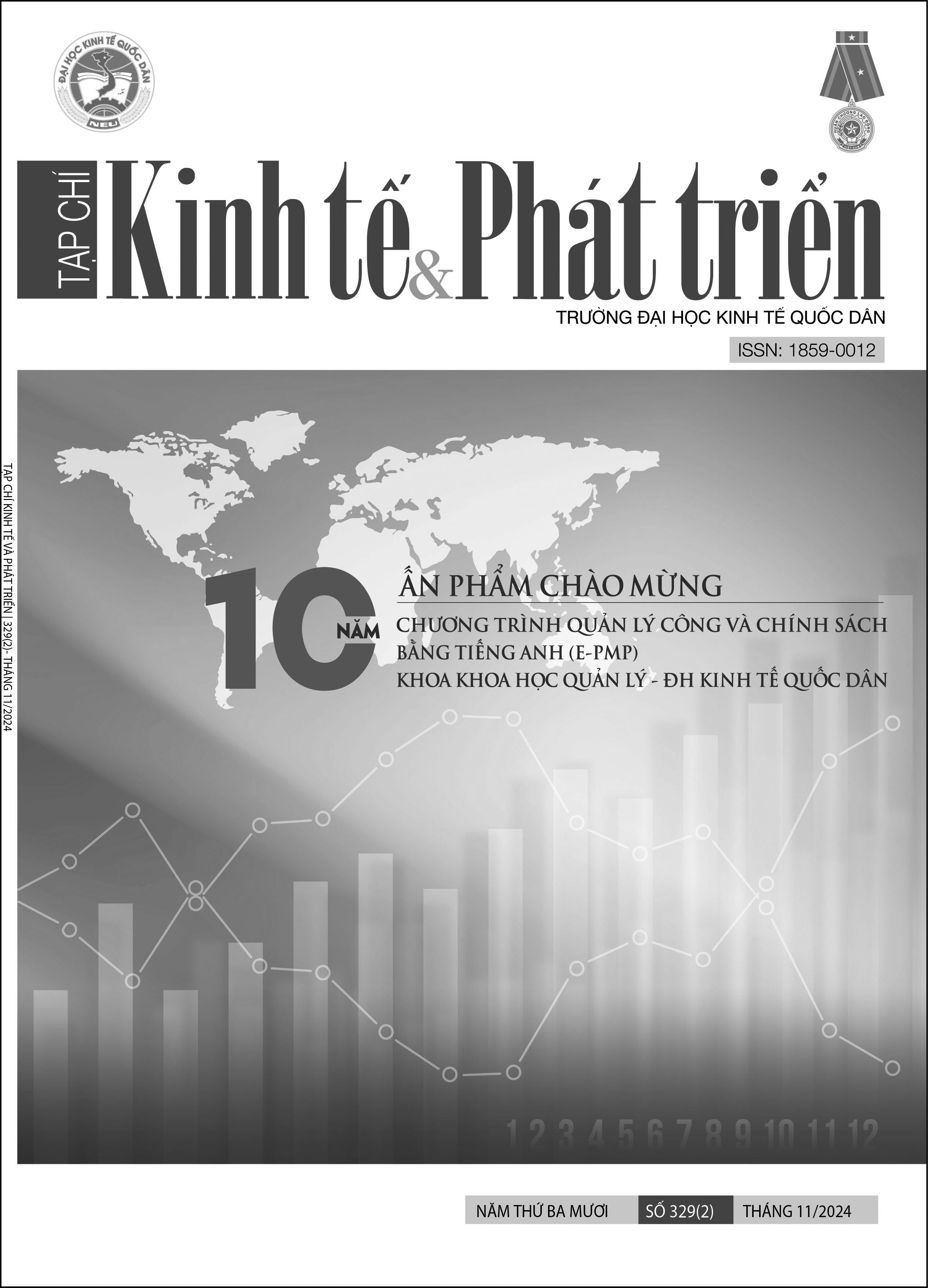 					Xem S. 329(2) (2024): Tạp chí Kinh tế và Phát triển
				